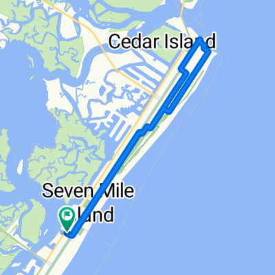 Supersonic route in Stone Harbor