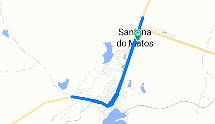 Restful route in Santana do Matos