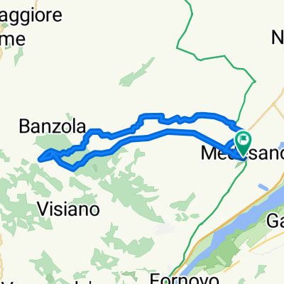 Giro a velocità lenta in Medesano