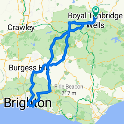 Tunbridge Wells - Brighton and back