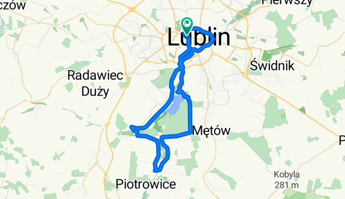 Lublin-Zemborzyce-Osmolice-Prawiedniki-Lublin