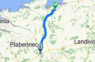 Route in der Bikemap App öffnen