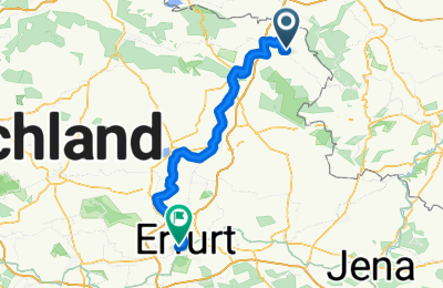 Route in der Bikemap App öffnen