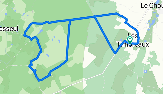 Moderate route in Mouliherne
