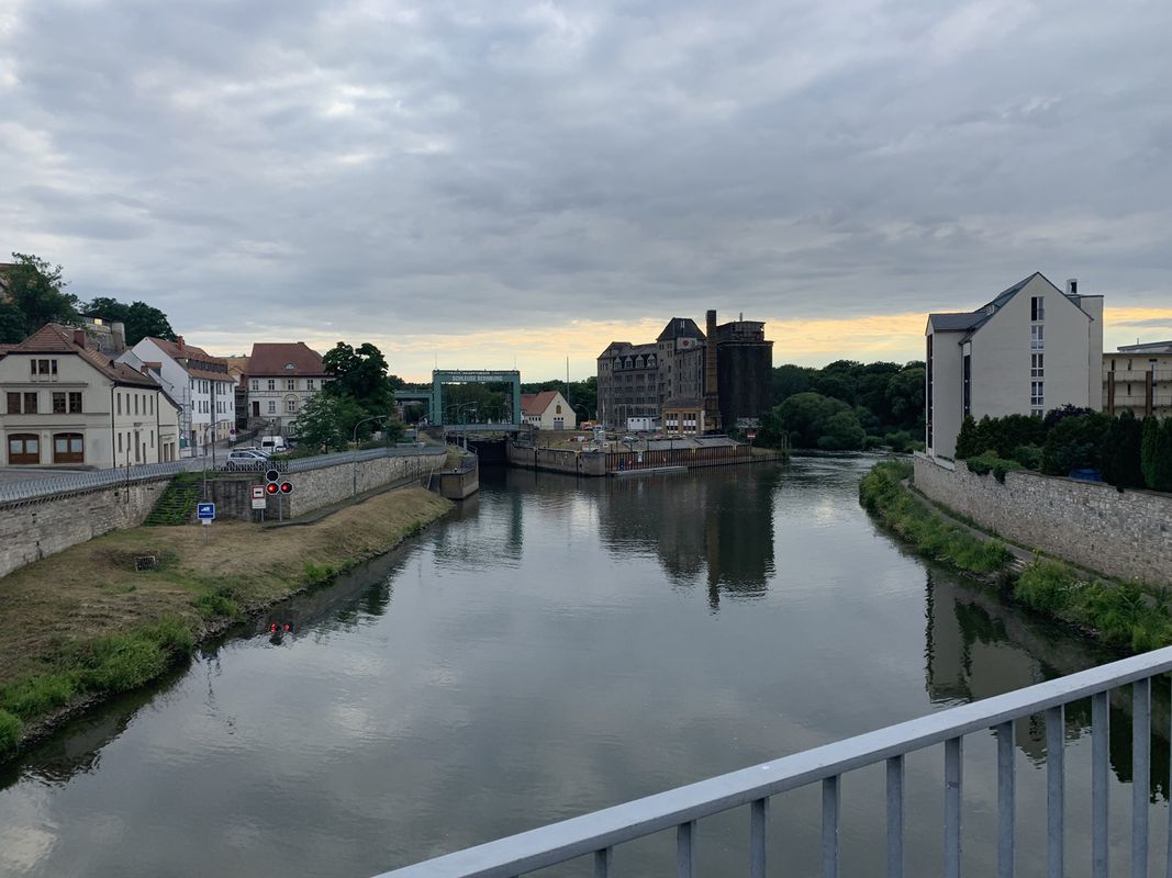 Relaxed route in Alsleben (Saale)