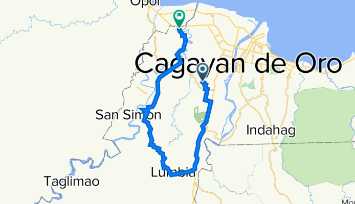 SM Bypass Road, Cagayan de Oro to Road to Centro Iponan, Cagayan de Oro