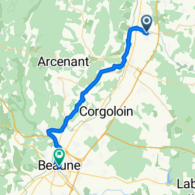 Gilly to Beaune pomalsie