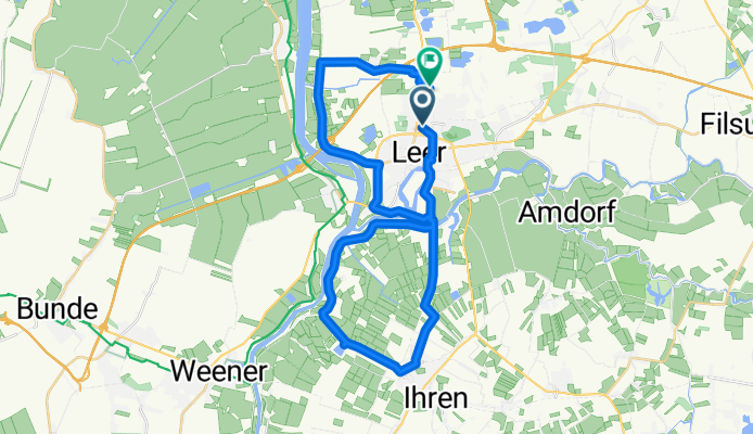 Ringstraße 24, Leer nach Schmidts Kämpe 13, Leer