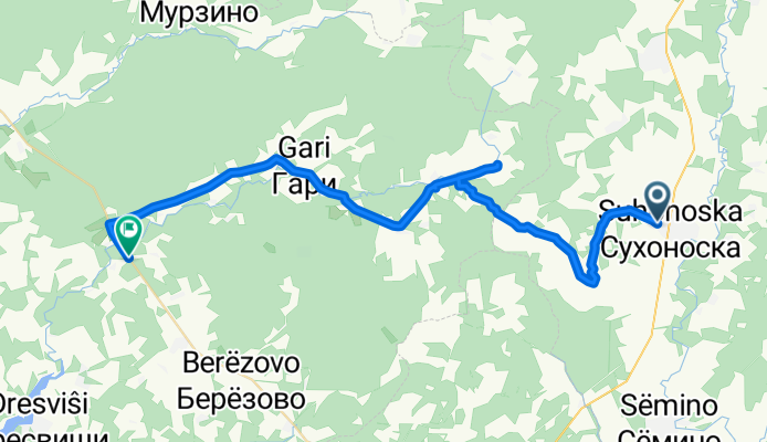Restful route in Скоробогатовский