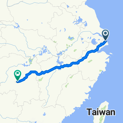 长阳路, 上海市 到 宝庆中路1543号, 邵阳市