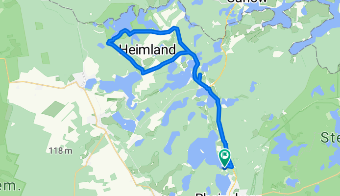 Inselpromenade 18, Rheinsberg nach Inselpromenade 1–20, Rheinsberg