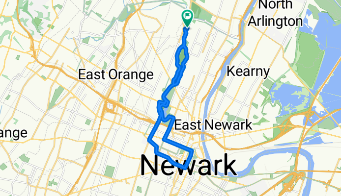 Slow ride in Newark