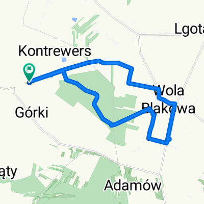 Relaxed route in Wiewiec