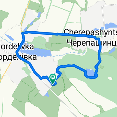 Moderate route in Корделевка
