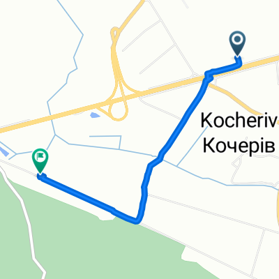 Restful route in Кочерів