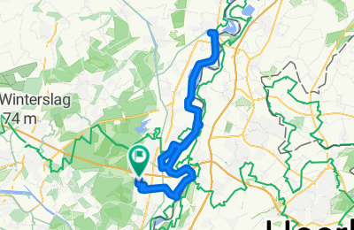 Route in der Bikemap App öffnen