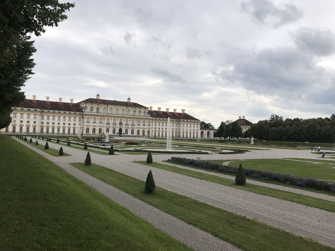 Abend Route Oberschleißheim - München