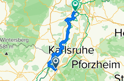 Route in der Bikemap App öffnen