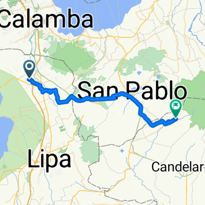 Trapiche Road, Tanauan to Poblacion, Dolores