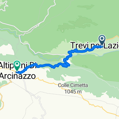 E3 - TREVI NEL LAZIO - ALTIPIANI DI ARCINAZZO