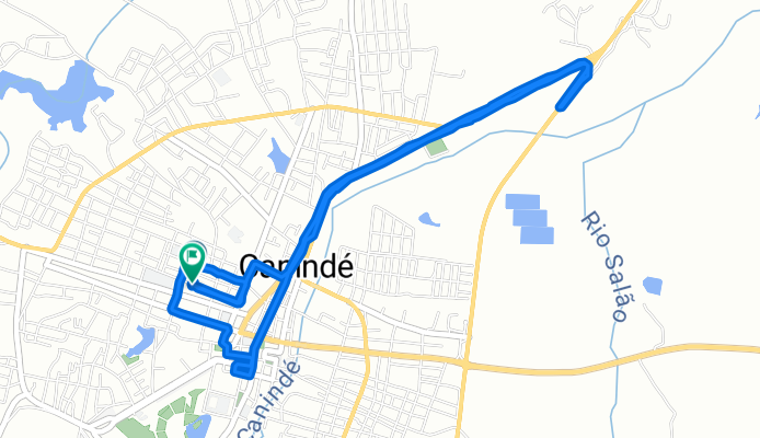 Moderate route in Canindé