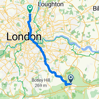 otford to home