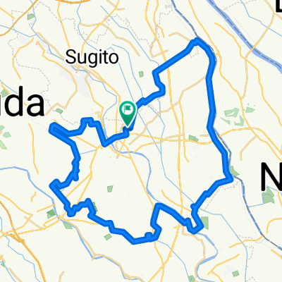 Slow ride in Kasukabe-Shi