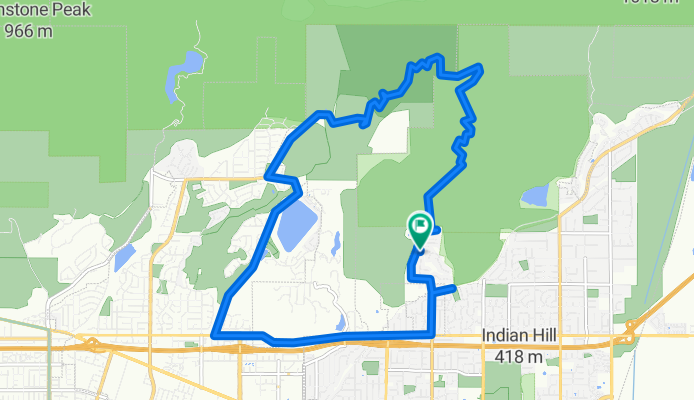 Moderate route in Claremont