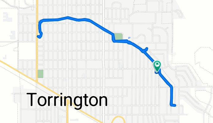 Slow ride in Torrington