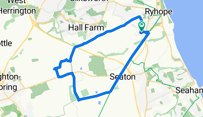 Relaxed route in Sunderland