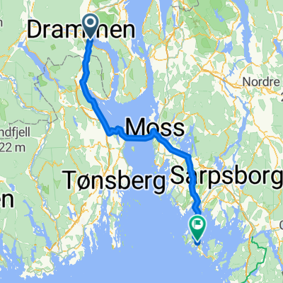 Helleristningen 33, Drammen to Linddalsveien 18, Vesterøy