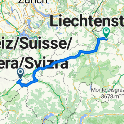 Suisse Ulrichen - Schiers