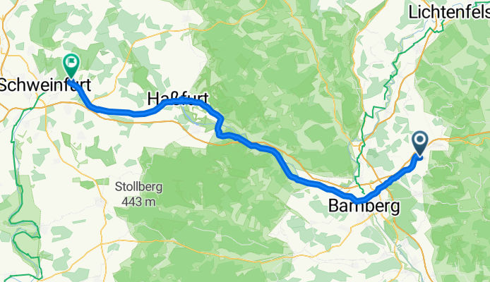 Am Hopfengarten 7, Scheßlitz nach Grundstraße 14, Schonungen