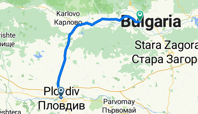 60 МКОБ етап 3 Пловдив - Казанлък 104 км.