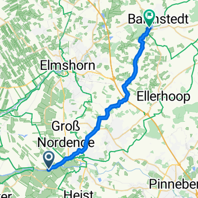 Langsame Fahrt in Barmstedt