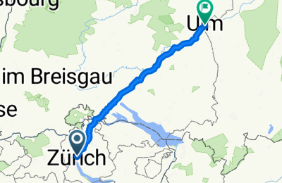Route in der Bikemap App öffnen