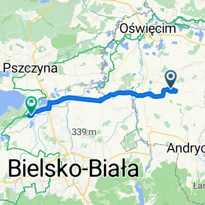 Stawowa 14, Osiek do Ulica Sikorskiego 33, Zabrzeg