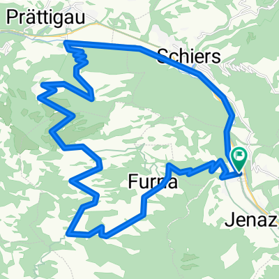 Hauptstrasse, Pragg-Jenaz nach Hauptstrasse, Pragg-Jenaz