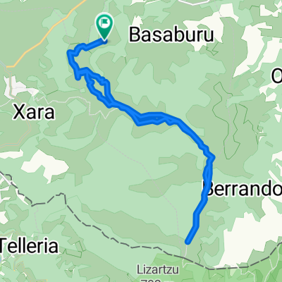 Balade sur crête entre Mondarrain et Gorospil - 26375 - UtagawaVTT.com