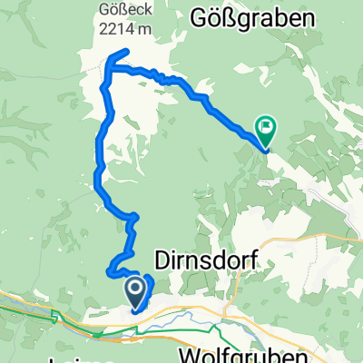 От Hauptstraße 55, Kammern im Liesingtal до Schardorf 79