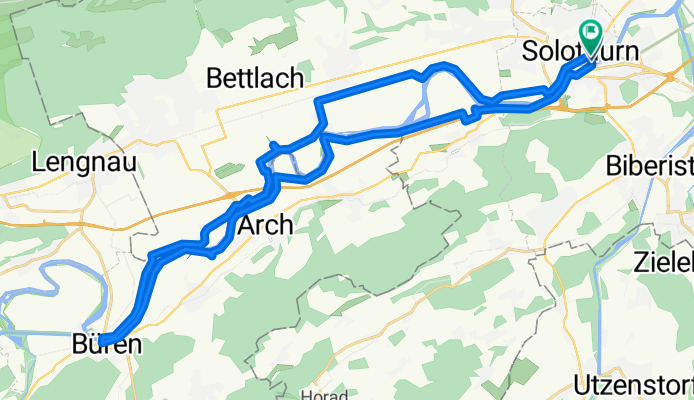 Aare Fahrt ab Solothurn