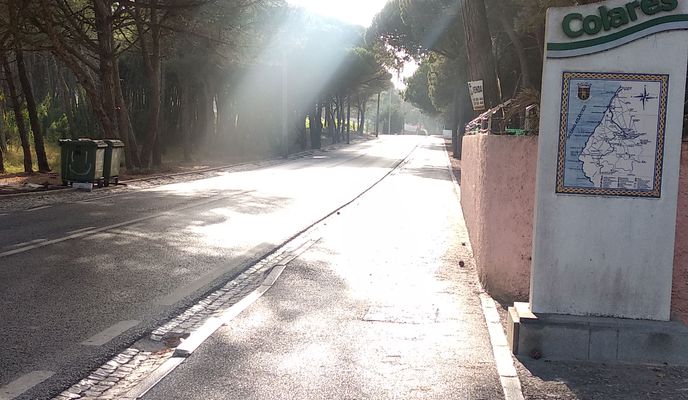 Photo 1 of the Bikemap route "Algueirão, Sintra, Lourel, Azenhas do Mar"