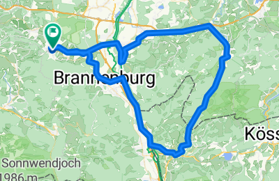 Route in der Bikemap App öffnen