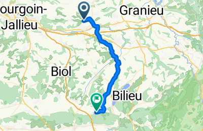 Route in der Bikemap App öffnen
