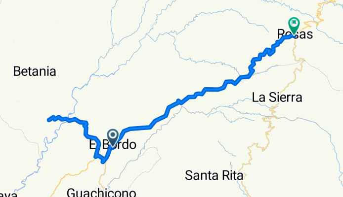 De Calle 3 4-85, El Bordo a Carrera 4 5-37, Rosas