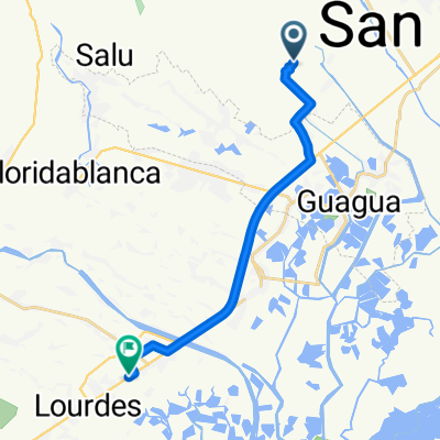 Unnamed Road, Santa Rita to Jose Abad Santos Avenue, Lubao