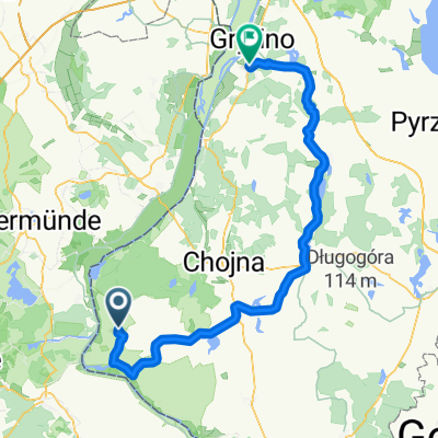 Gryfino przez Siekierki