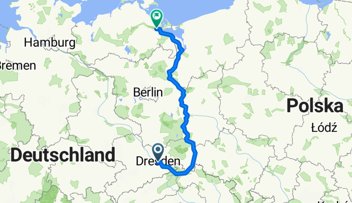 Elbe-Neisse-Oder - Dresden bis Anklam