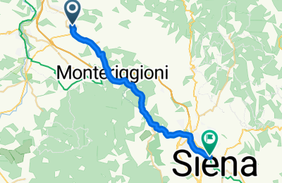 Route in der Bikemap App öffnen