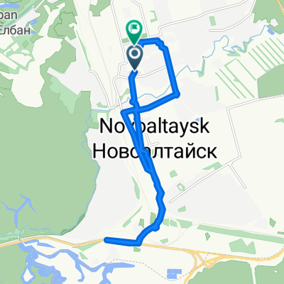 Relaxed route in Новоалтайск